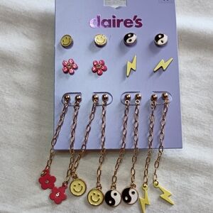 Claire's Kids' Multicolor Earring Set